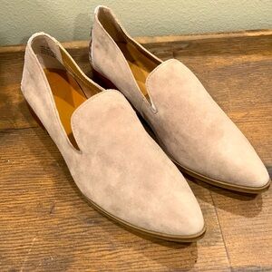 New Crown and Ivy Tan Suede flats size 8
